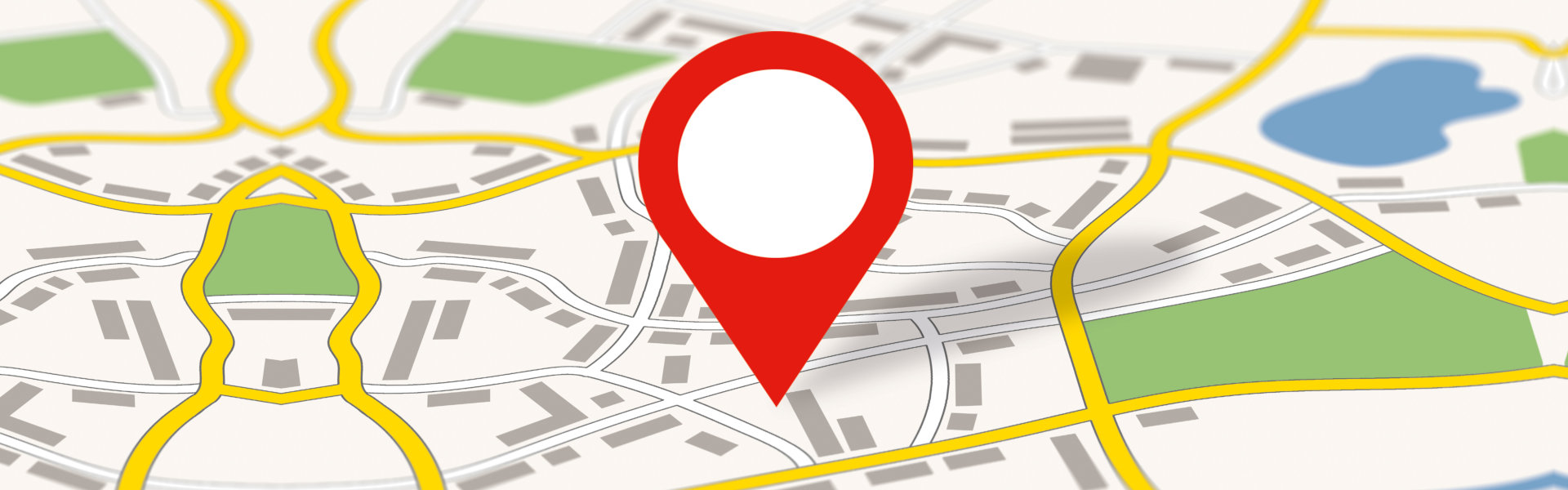 A pinned location on a map